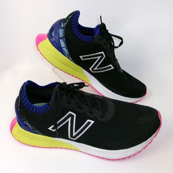 New Balance Men's 9.5 Fuel Cell Echo V1 Black /‎ UV Blue Running Shoes - Picture 1 of 6